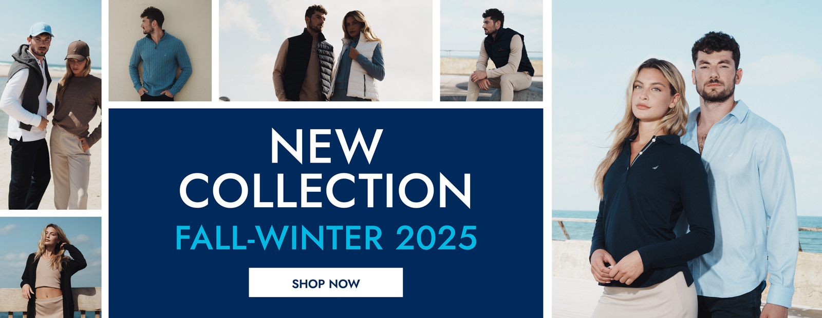 נאוטיקה - קולקציה חדשה | סתיו חורף 2025 | עכשיו באתר